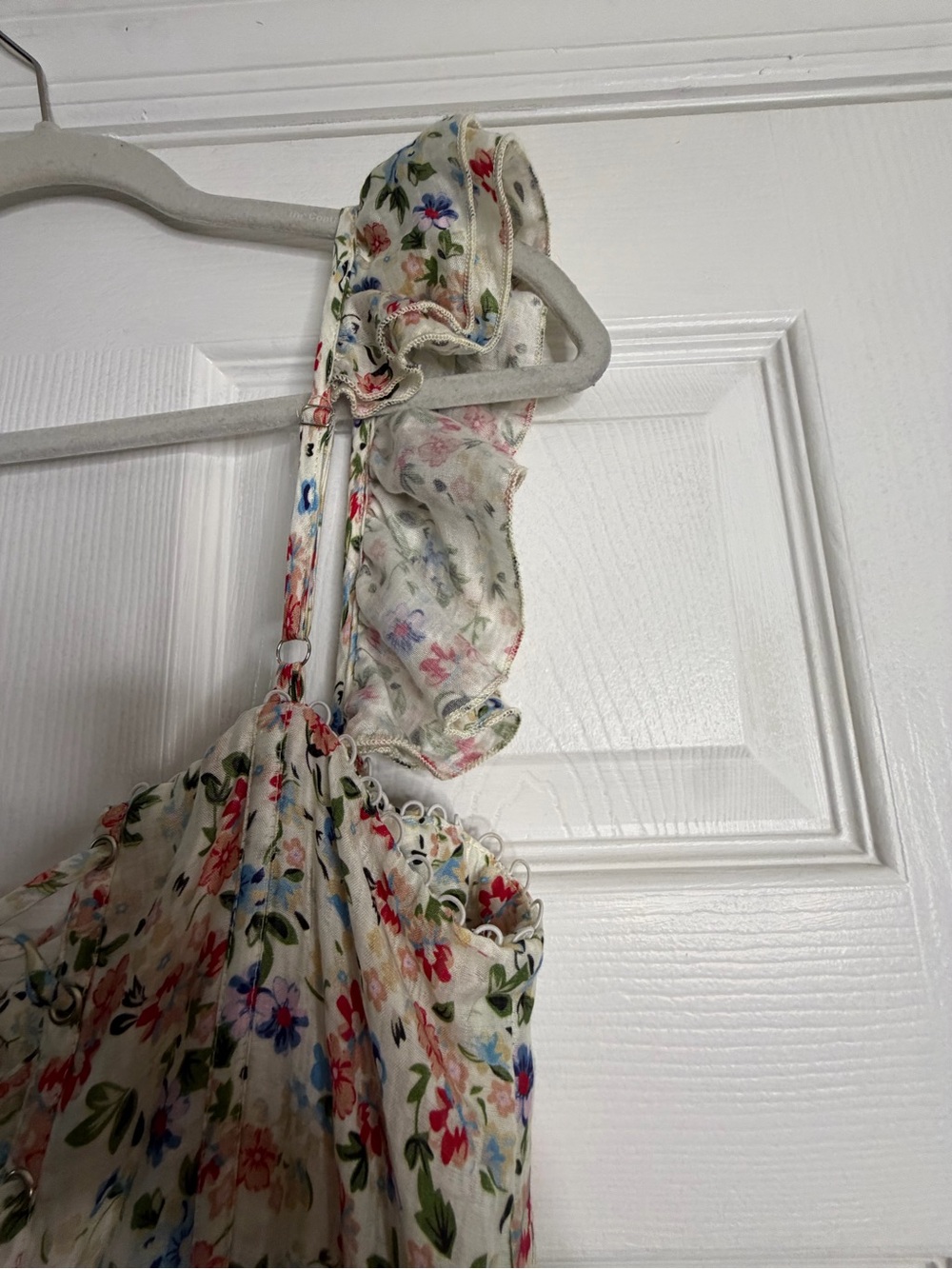ASTR The Label Wedelia Floral Bustier Midi Dress XL NWT Corset Lace-Up Back - Picture 12 of 16